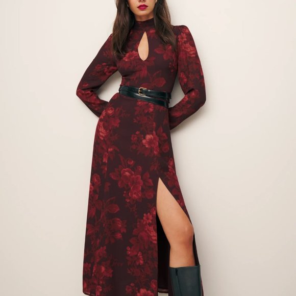 Reformation Castalia Dress - Sanguine - Picture 2 of 7